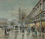 Antoine Blanchard, La Bastille, Paris