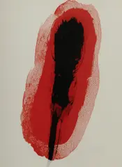 L'Anneau (3) by Joan Miró, 1961, Original lithograph published in the Paris art magazine, 'Derriere le Miroir,' issue No.128, June 1961, p. 21, sold Jul 2022