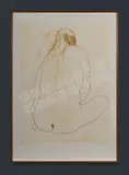 Brett Whiteley, The Back, 1977, etching 26/60