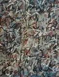 John Peart, Untitled (Abstract), 1965, Oil on Board