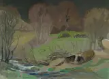 Rick Amor, Landscape with Stream