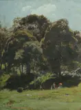 Percy Lindsay, Picnic in a Meadow