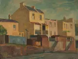 Roland Wakelin, Houses, Sydney, 1963, Oil on Board