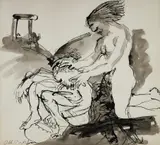Arthur Boyd, Untitled, Ink & Wash