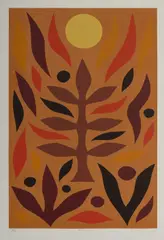 Autumn by John Coburn, 1980, S/Print 32/70, sold May 2022