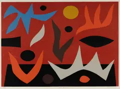 Fire Dance by John Coburn, 1979, S/Print 89/150, sold May 2022