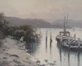 Ramon Ward-Thompson, Fishing at Mooney Mooney