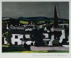 Robert Barnes, Kirkcudbright [Scotland], 1992, Oil on Paper
