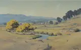 Dudley Parker, Soft Autumn - Eskdale [Vic], Oil on Canvas on Board