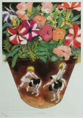 Fred Cress, Leapers, 2005, Printed by Dianne Lewis, Lewis Editions
