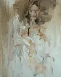 Chen Ping, Classical Nude 5, Oil on Linen