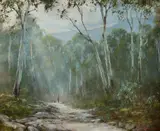 Kevin Best, Figure on Mountain Path