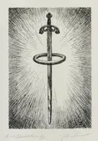 Frank Jeffrey Smart, The '04 Adelaide Ring, Etching 36/200