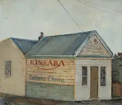 Martin Brown, Kinkara Tea House, 1998, Oil on Canvas