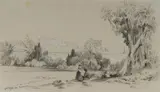 Conrad Martens, Govt House from the Domain