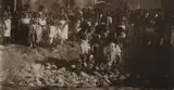 John William Lindt, Fire Ordeal Bega Isld, "Crossing over the hot Stones" Fiji, This title inscribed verso in pencil by J W Lindt; also signed & no. #1