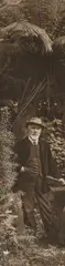John William Lindt, Self Portrait - possibly with the aid of a studio assistant, c, 1910, Vintage Hand Printed Gelatin Silver Photograph