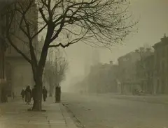 Robert Gibson, Collins Street, Melbourne, Vintage Black & White Photograph