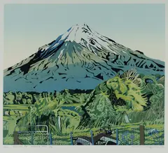 From Manaia Rd, Hurcomb's Farm [NZ] by Marianne Muggeridge, 1994, S/Print, sold May 2022