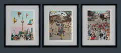 (3) by Peter Blake, S/Print 11/100 (3), sold May 2022
