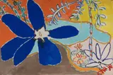 Malcolm de Chazal, Tropical Flowers and Tree, Gouache