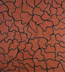 Glory Ngale, Yam Dreaming, Acrylic on Canvas