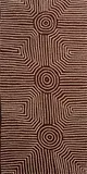 Jake Tjapaltjarri, Snake Dreaming, 2019, Acrylic on Linen