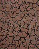 Glory Ngale, Yam Dreaming, Acrylic on Linen