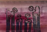 Fiona Omeenyo, Strong Ones, 2004, Acrylic on Canvas
