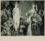 Priestess of the Magi by Norman Lindsay, 1934, Etching, Engraving & Stipple 35/55, sold Mar 2022