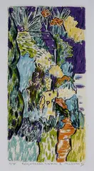 Jeffrey Makin, Elizabeth's Garden 1, 1991, S/Print 3/75