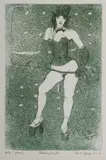 Paul Delprat, Starry Lash (?), 1976, Etching A/P