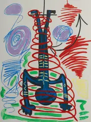 Warwick Tremayne Stocks, Untitled, 1986, Mixed Media on Paper