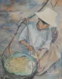 Vaike Liibus Lakeman, Untitled, Oil on Canvas Board
