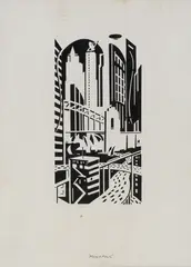 Michael Fitzjames, Monopolis, Pen & Ink