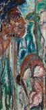 Nicolai Michoutouchkine, Native & Western Heads, Oil on Board