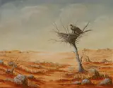 Jack Absalom, The Eagle's Nest, 1973, Oil on Board