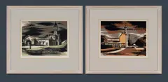 Kenneth Jack, (2), Linocut (2)