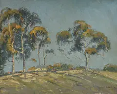 Robert Waden, Evening Light, 1924, Oil on Canvas on Board