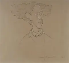 Anne Wienholt, Untitled, 1988, Charcoal & Pastel