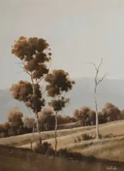 Michael John Taylor, One Autumn Morning, Oil on Board