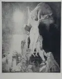 Sea Magic by Norman Lindsay, Facsimile Etching 549/550, sold Mar 2022