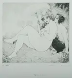 Norman Lindsay, Spring Song, Facsimile Etching 409/550