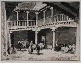 Lionel Lindsay, Posada De La Sangre Toledo, 1927, Etching ed.100