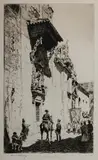 Lionel Lindsay, A Church in Seville, Etching ed. 100