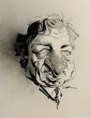Bill Leak, John Elliot, Ink Wash