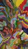 Faith Thompson Nelson, Colours Running Across the Land, 2000, Acrylic on Canvas