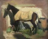 George Washington Lambert, Horse with Rug