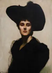 Gordon Coutts, Aunt Agatha, 1897, Oil on Canvas