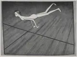 John Brack, On the Elbows